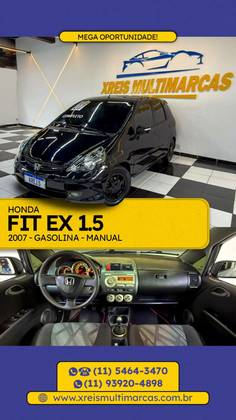 HONDA FIT 1.5 EX 16V GASOLINA 4P MANUAL HONDA FIT 1.5 EX 16V GASOLINA 4P MANUAL
